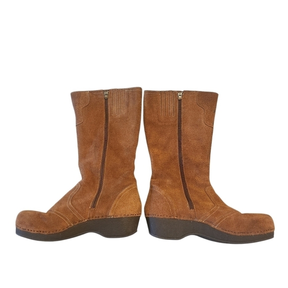 DANSKO LEATHER SUEDE CALF BOOTS SIZE 41 - Picture 5 of 14